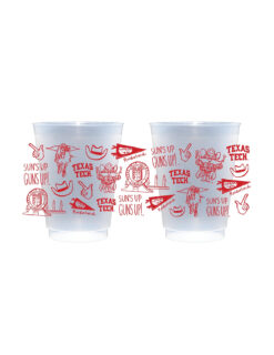 Texas Tech Shatterproof Cups