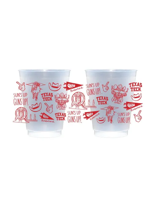 Texas Tech Shatterproof Cups