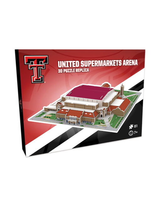 TTU 3D Basketball Stadium Puzzle - Image 3