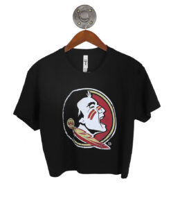 FSU Big Logo Lad Cropped Short Sleeve