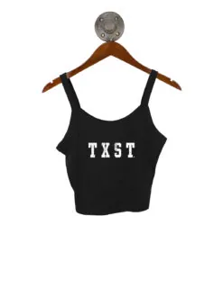 TXST G Varsity Stitch Cropped Tank