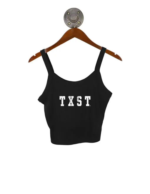 TXST G Varsity Stitch Cropped Tank