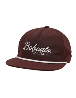 TXST C Retro Style Script Hat
