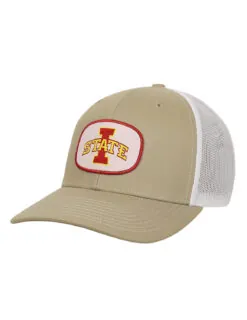 ISU 4 Color Oval Patch Hat