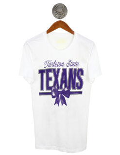 TSU Stacked On A Bow Short Sleeve