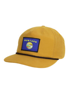 Montana Flag Patch Hat