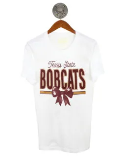 TXST Stacked On A Bow Short Sleeve