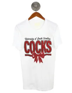 USC Stacked On A Bow Short Sleeve