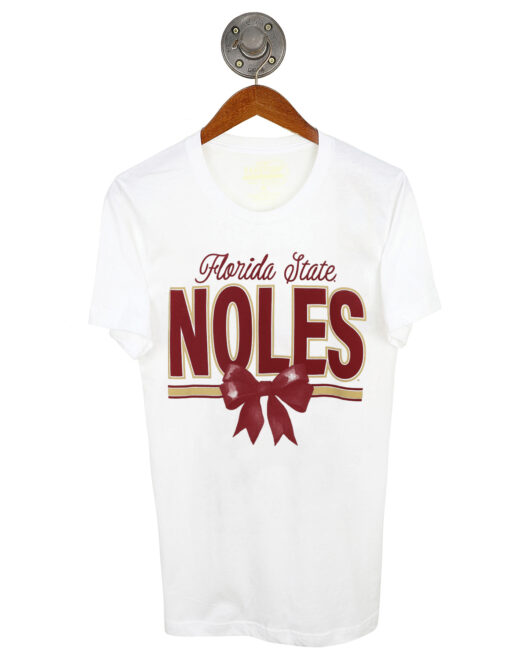FSU Stacked On A Bow Short Sleeve