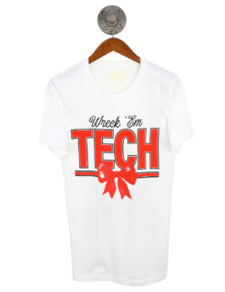 TTU Stacked On A Bow Short Sleeve