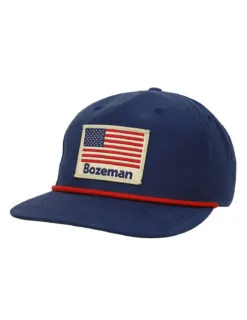 BOZ American Flag Patch Hat