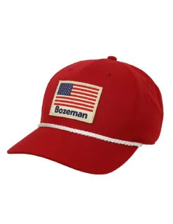BOZ American Flag Patch Hat