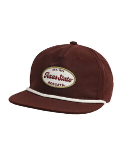 TXST P Vintage Oval Patch Hat