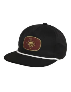 TXST P State of Texas Flat Oval Patch Hat