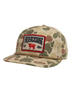 FRED P Longhorn Arch Patch Camo Hat