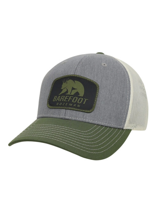Barefoot Bozeman Beer Bear Patch Hat - Image 2