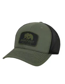 Barefoot Bozeman Beer Bear Patch Hat