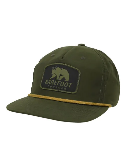 Barefoot Durango Beer Bear Patch Hat