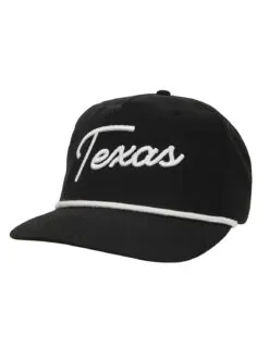 Texas 3D Retro Script Hat