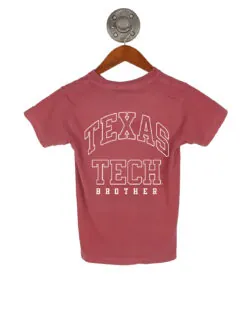 TTU Youth Brother Arch Outline Short Sleeve