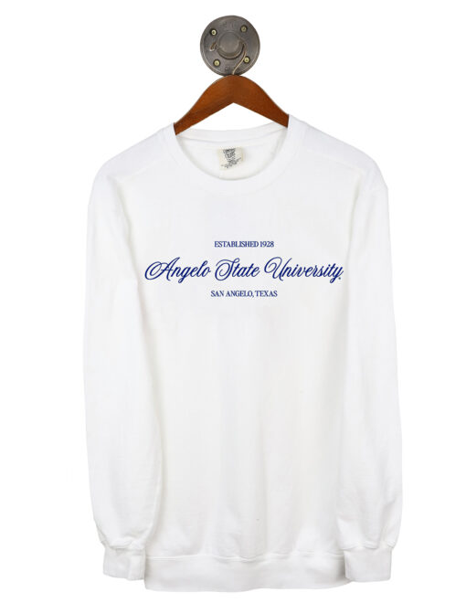 ASU Elegant Script Crewneck - Image 2