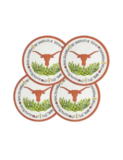 UT Melamine Dinner Plates Set of 4