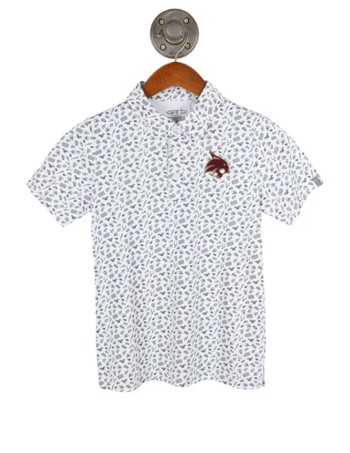 TXST Toddler Football Polo
