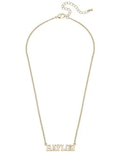 BU Varsity Outline Necklace