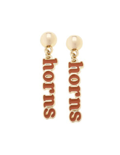 UT Slogan Earrings