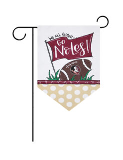 FSU Pointed Garden Flag