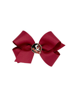 FSU Medium Patch Hair Bow