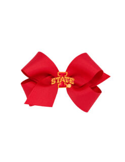 ISU Medium Patch Hair Bow
