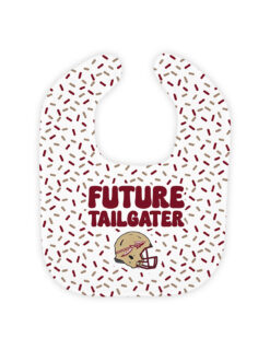 FSU College Confetti Baby Bib