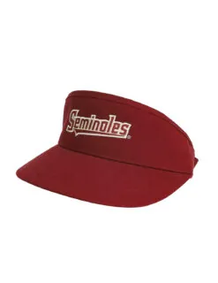 FSU Twill Golf Visor