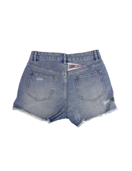 USC Patched Denim Shorts - Image 2
