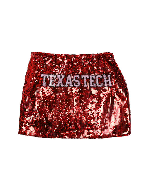 TTU Sequin Mini Skirt - Image 2