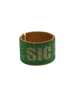 Sic 'Em Bead Cuff