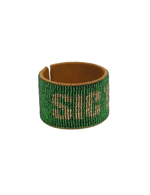 Sic 'Em Bead Cuff