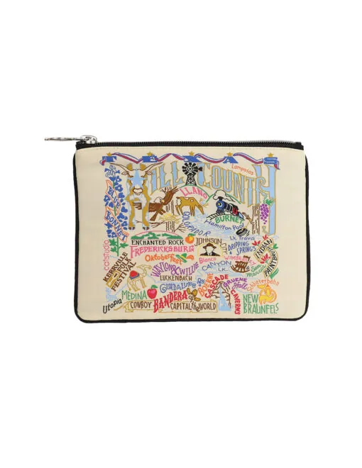 Hill Country Woven Zip Pouch