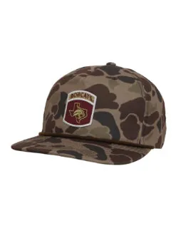 TXST P Infantry Patch Camo Hat