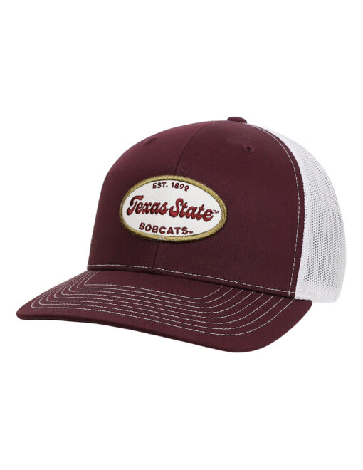 TXST P Vintage Oval Patch Hat - Image 2