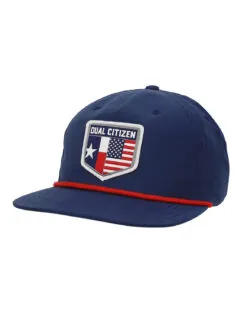 Dual Citizen TX USA Patch Hat