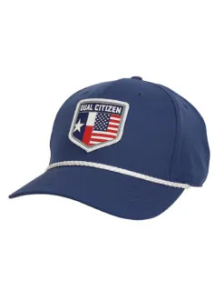 Dual Citizen TX USA Patch Hat
