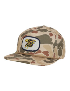SVILLE Flat Oval Patch Camo Hat