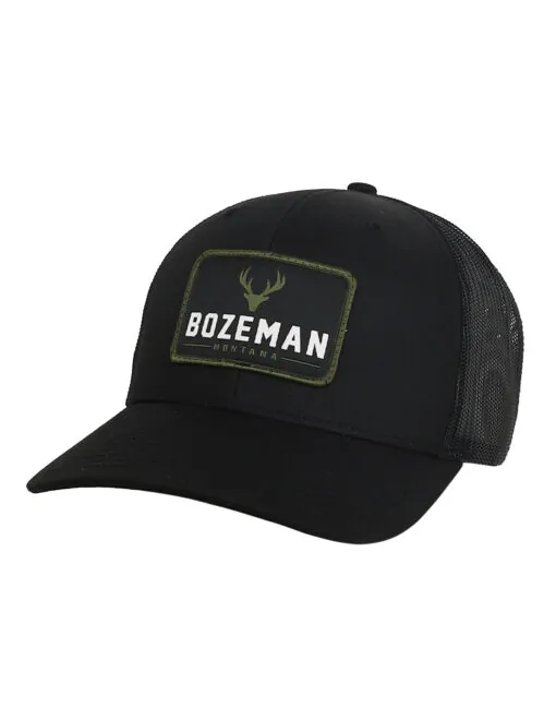 BOZ P Deer Head Patch Hat