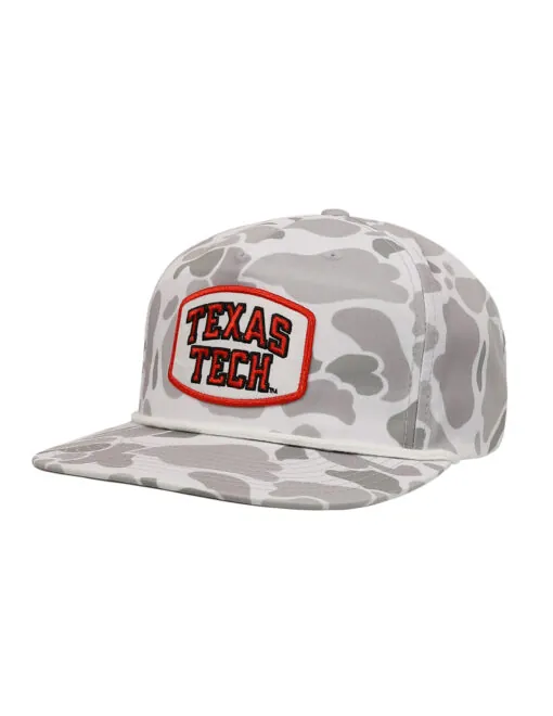 TTU P Wordmark Patch Camo Hat - Image 2