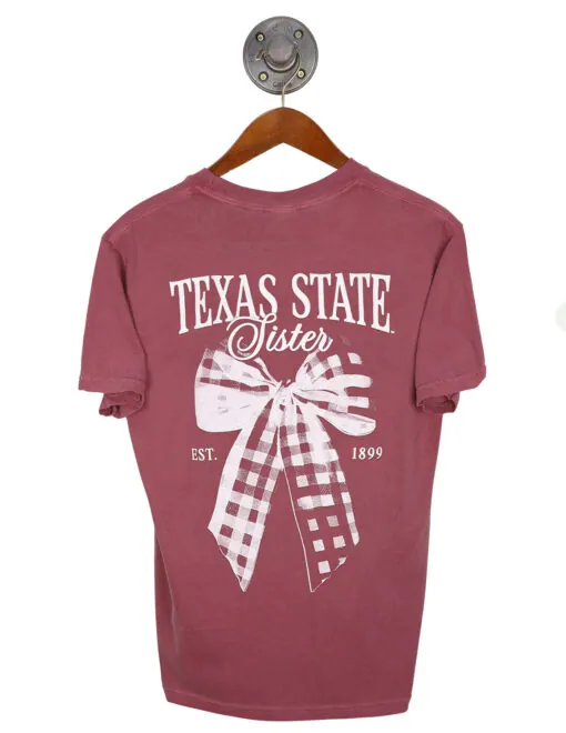 TXST Sister Mono Bow Short Sleeve