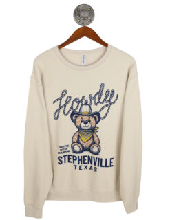 SVILLE Howdy Bear Crewneck