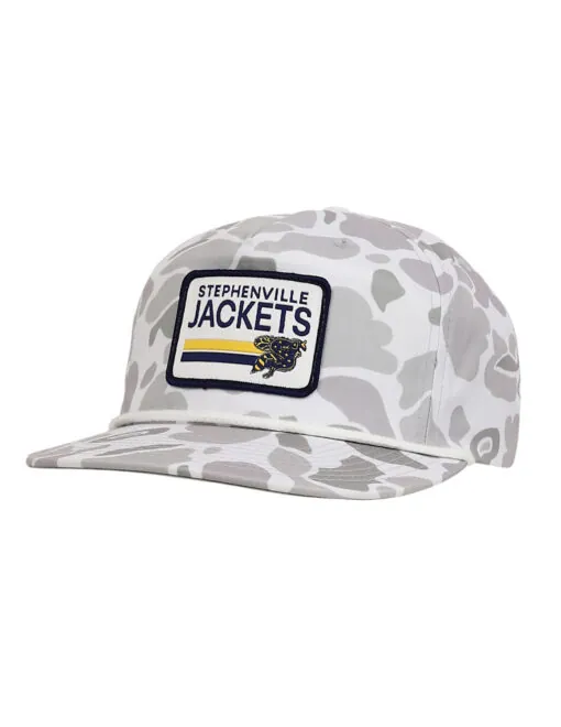 SVILLE P Two Stripes Left Patch Camo Hat - Image 2