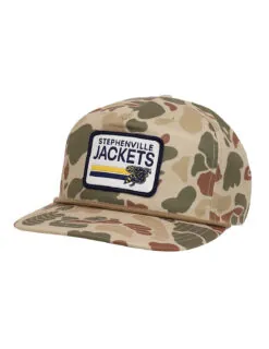SVILLE P Two Stripes Left Patch Camo Hat